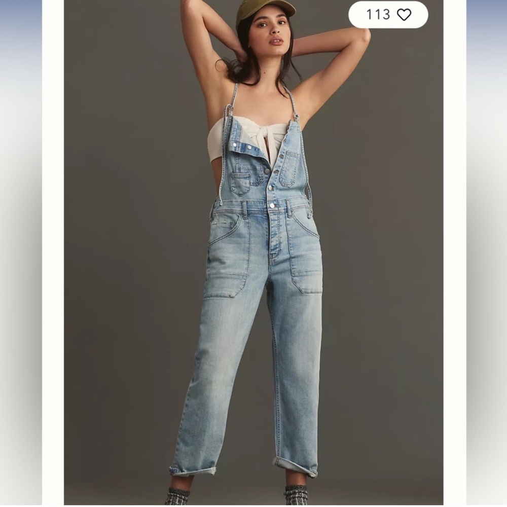 Pilcro Painter Denim Overalls